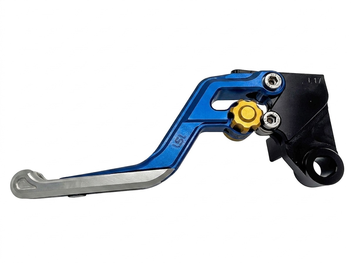 LSL ERGONIA maneta del embrague L08 Azul/Dorado/Plateado