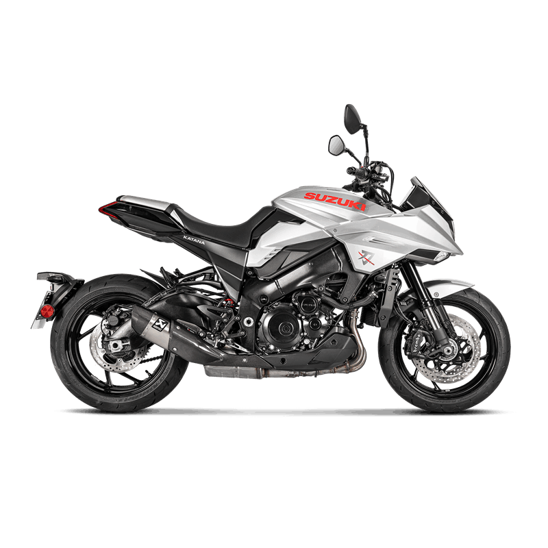 Silenciador Akrapovic Slip-On Line (Titanio) para Suzuki GSX-S1000 2015-2020 y Katana 2019-2020