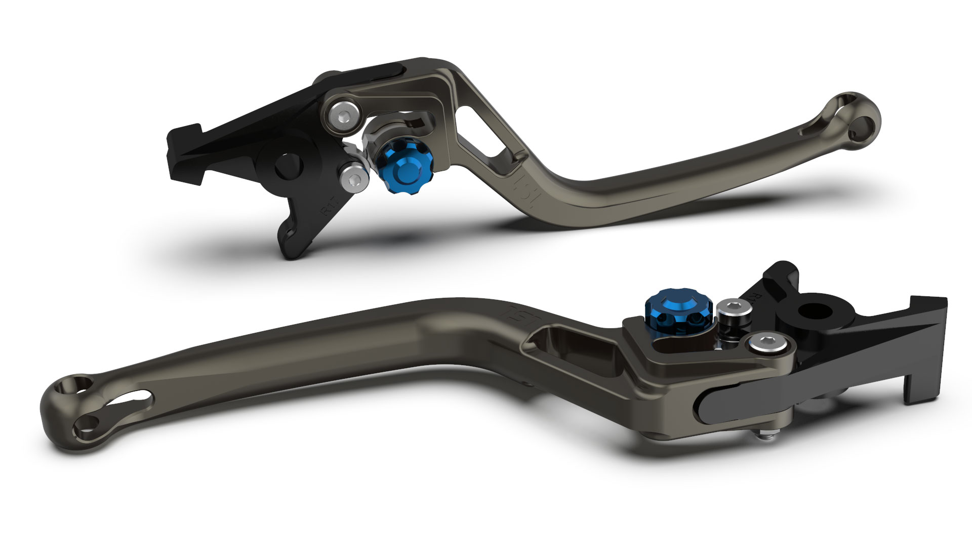 Maneta de freno LSL BOW R82, antracita/azul