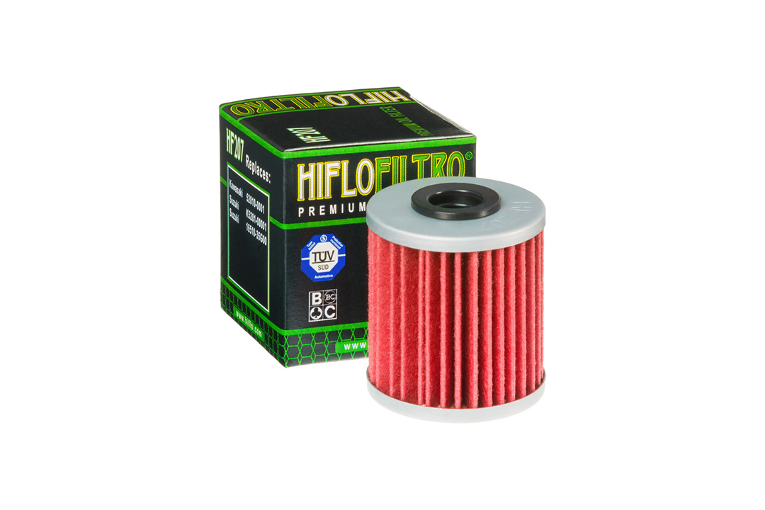 HIFLO filtro de aceite HF207 para varios modelos Beta / Kawasaki / LML / Suzuki