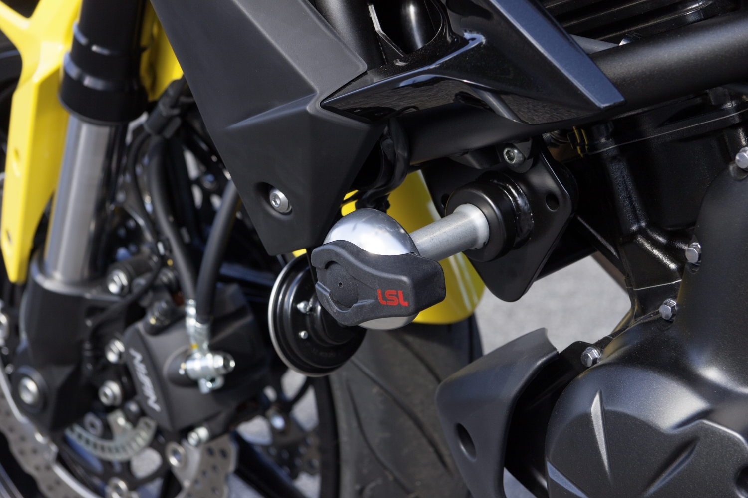 Kit de montaje de protectores de caída LSL para Kawasaki Versys 650, 2015-