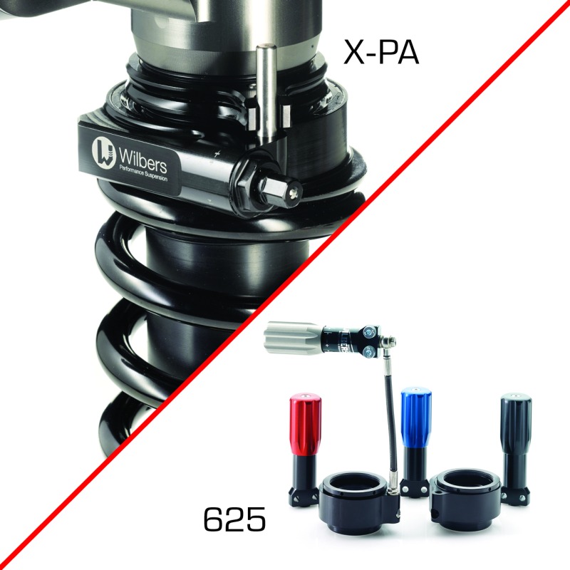 Kit de suspensión Wilbers Tipo 640 Adjustline para BMW G 310 R 16- Rebaje -40 mm