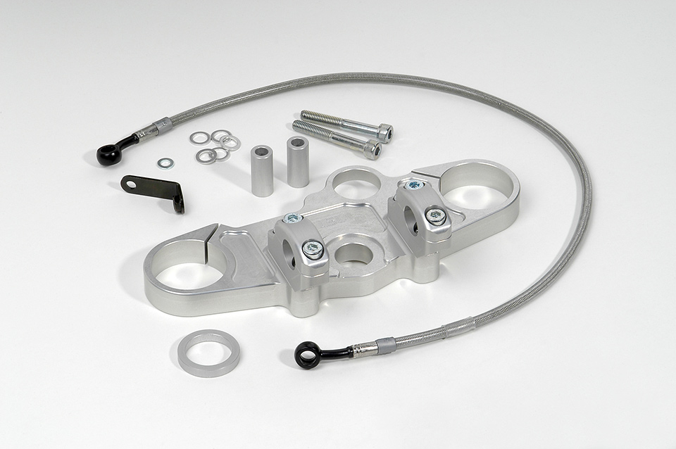 Kit Superbike LSL con informe técnico de piezas para Suzuki GSX-R750, Tipo WVBD, 2000-2003, GSX-R1000, Tipo WVBL, 2001-2002, plata, (Tipo G)