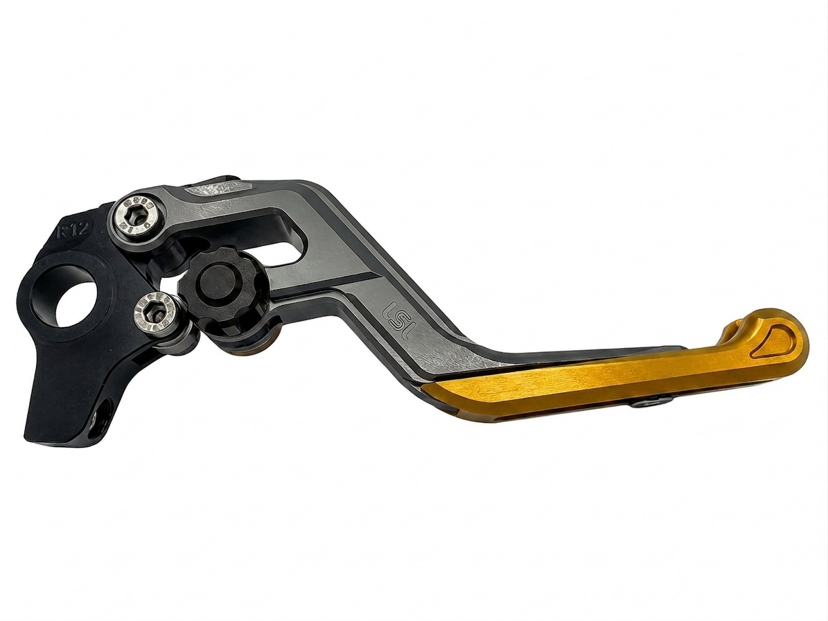 LSL ERGONIA Maneta de freno R22 Antracita/Negro/Oro