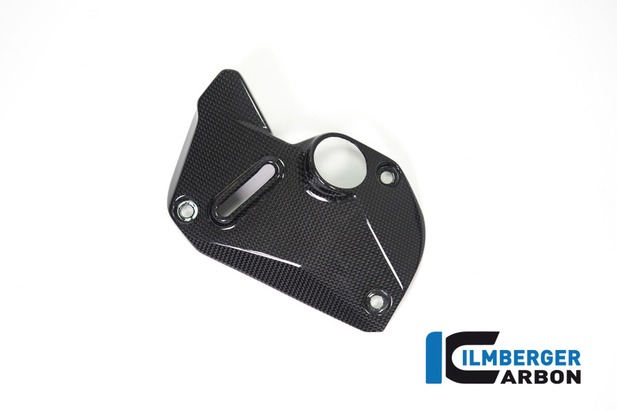 Cubierta de carbono Ilmberger debajo del chasis lado derecho, brillante Ducati Monster 1200, 1200S 2017-