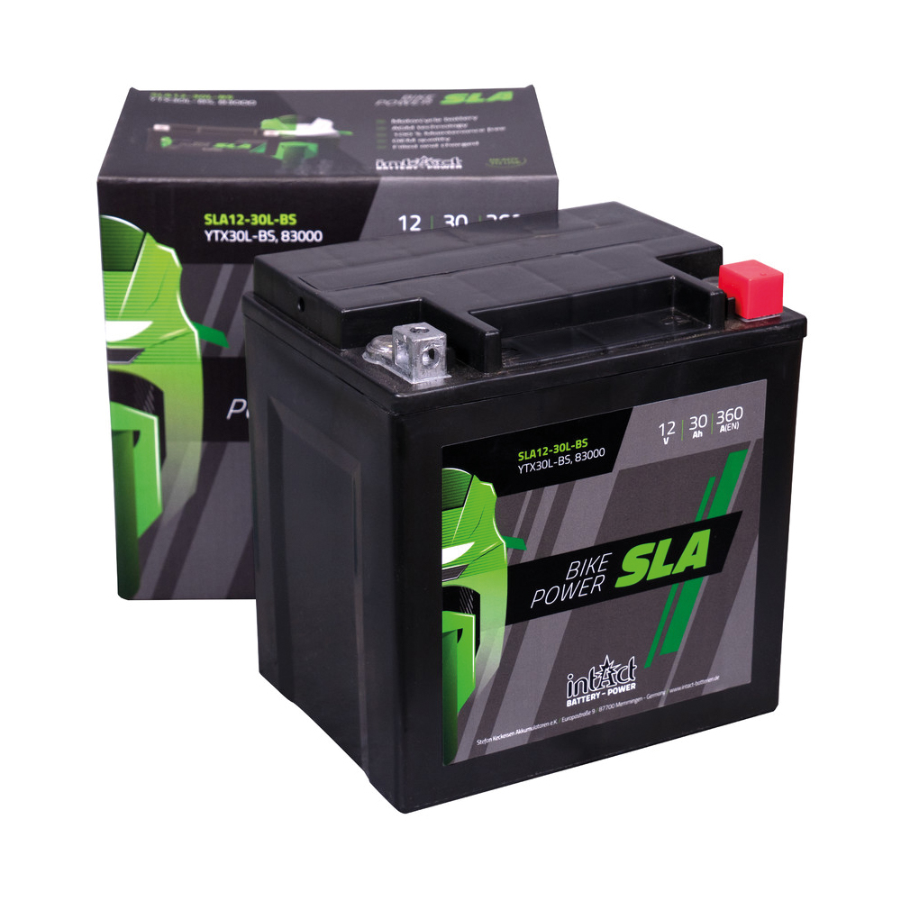 Batería AGM sellada Intact YTX30L-BS