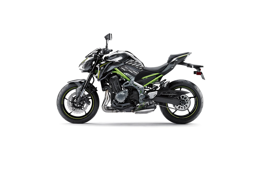 Stompgrip transparente, Volcano, para Kawasaki Z900, 2017-2024