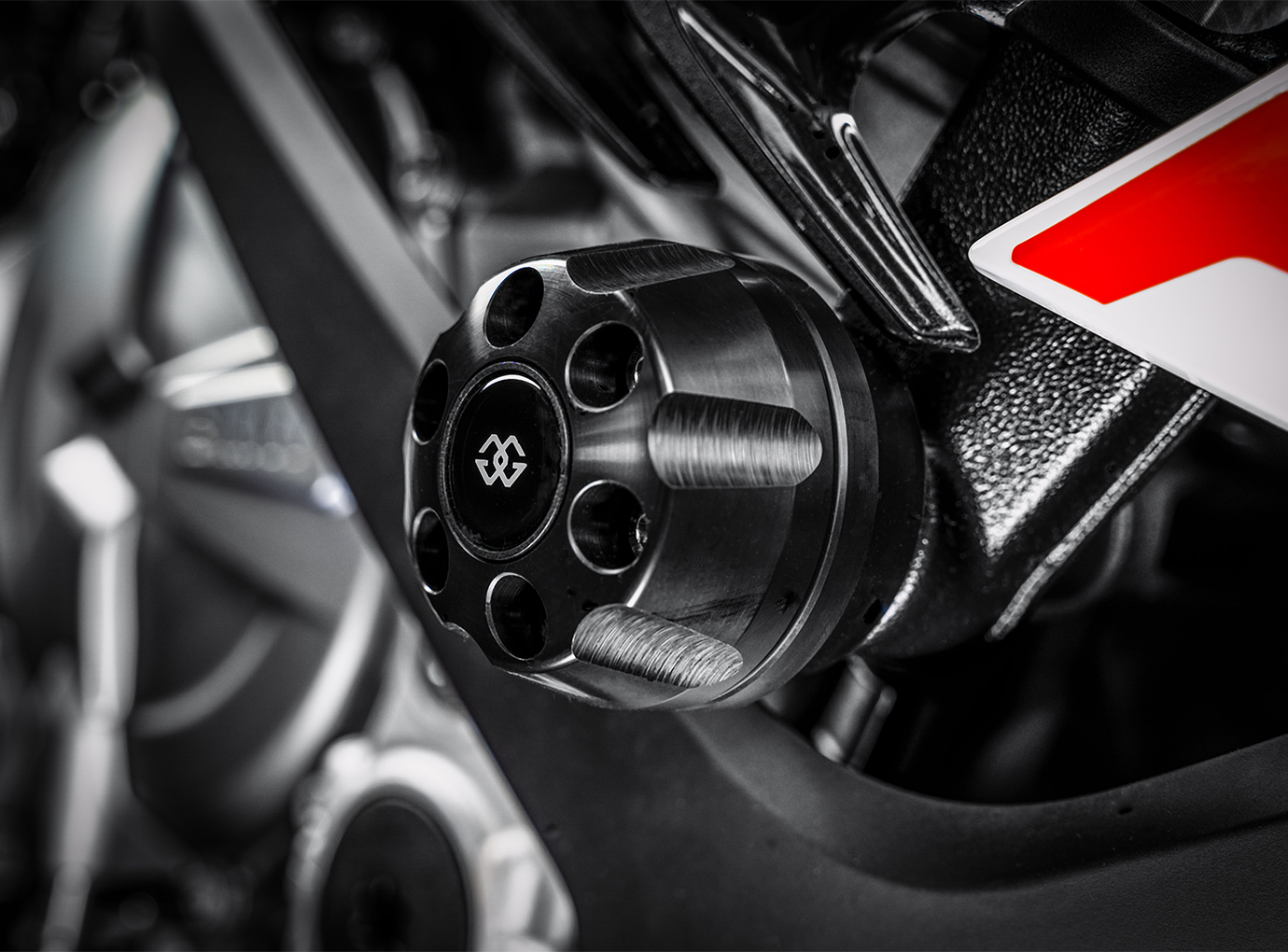 Topes anticaída Gilles, negros, BMW S1000RR, 2023-
