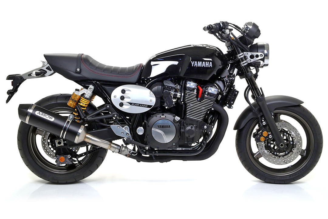 Escape ARROW RACE TECH para Yamaha XJR1300 2007-16 de aluminio, negro
