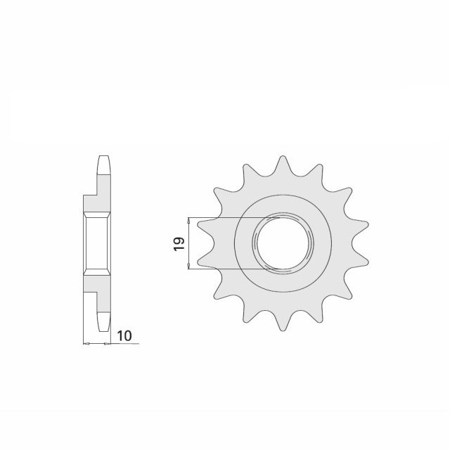 Kit de cadena DID con cadena 520VX3, color oro, para Betamotor Euro 350 y Jonathan 350, año de modelo 2003-