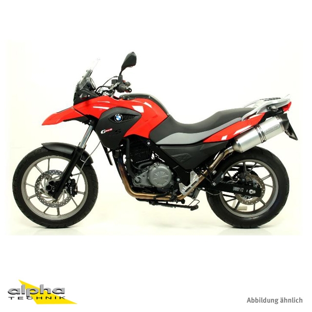 Escape ARROW RACE TECH para BMW G650GS / Sertao 2011-16 de Aluminio