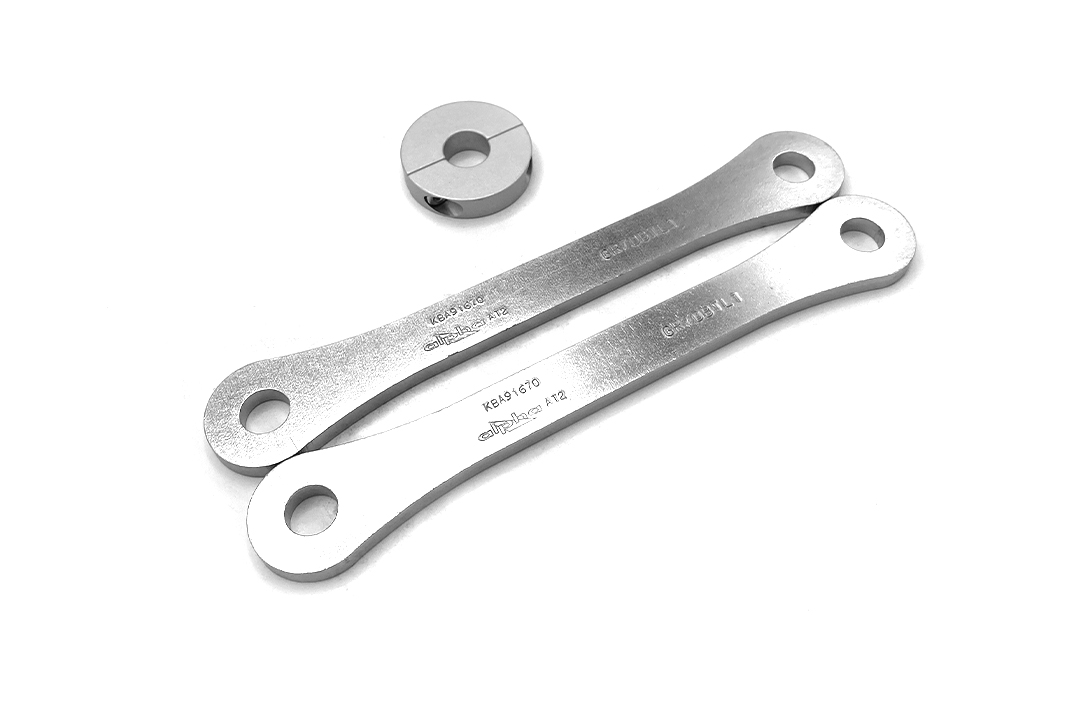 Kit de reducción de altura alpha Technik 40mm para Yamaha Tenere 700 World Raid / Extreme Edition, Tipo DM11 / DM15 / DM16, Año del modelo 2022-