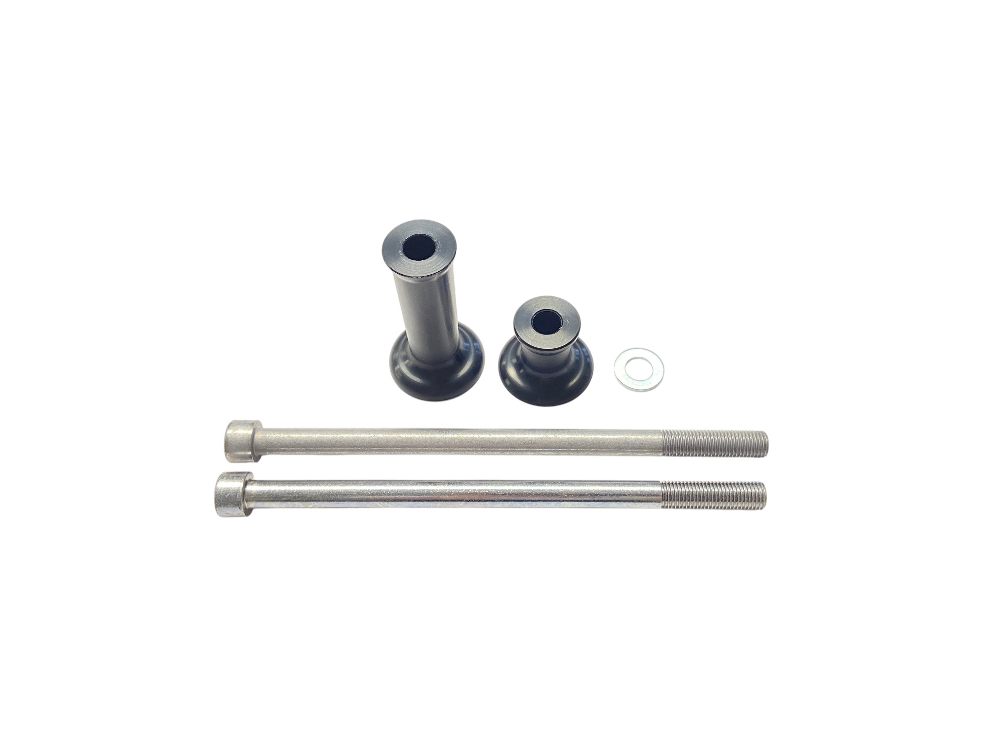 Kit de montaje de topes anticaída LSL para Kawasaki Z650, 2017-, negro