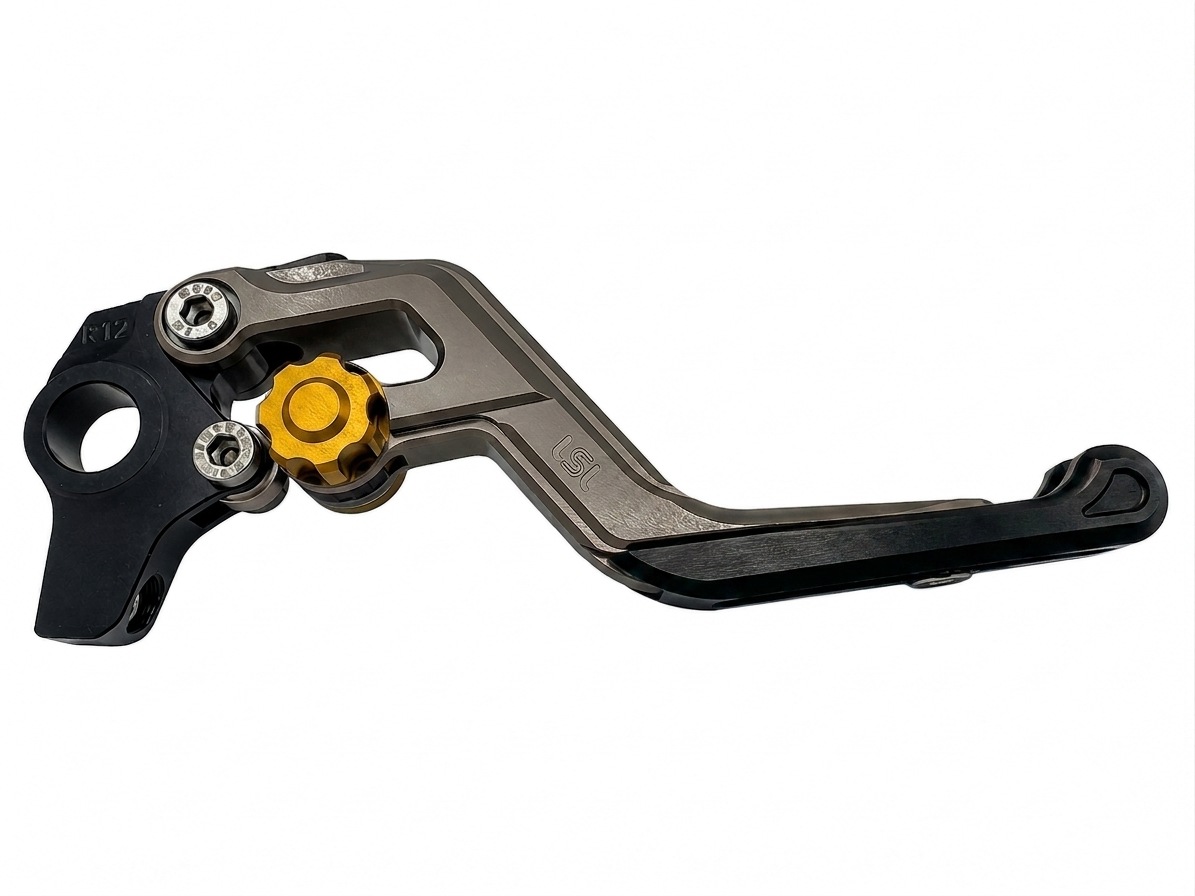 LSL ERGONIA Maneta de Freno R34R Antracita/Oro/Negro