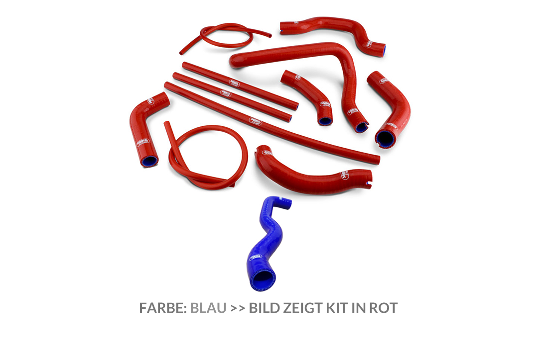 Kit de mangueras de silicona SAMCO SPORT azul para Ducati Monster 937 (plus / SP), 2021-2025