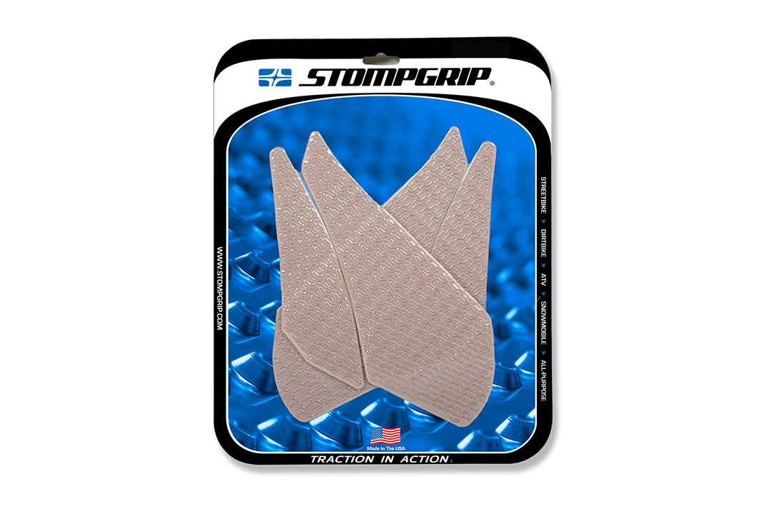 Stompgrip transparente, Icon, para Yamaha YZF-R1, 2007-08