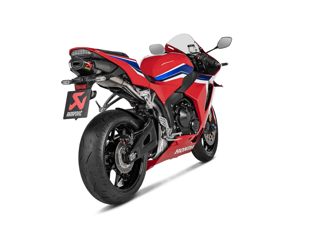 Sistema de Escape Akrapovic Slip-On Line (Titanio) para Honda CBR600RR 2024-2025 y 2013-2018