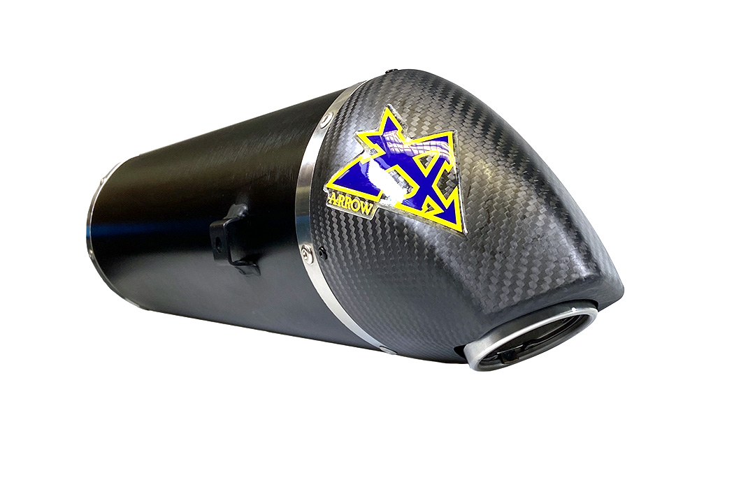 ARROW Escape RACE TECH para Yamaha XT1200Z Super Tenere 2010- de aluminio, negro