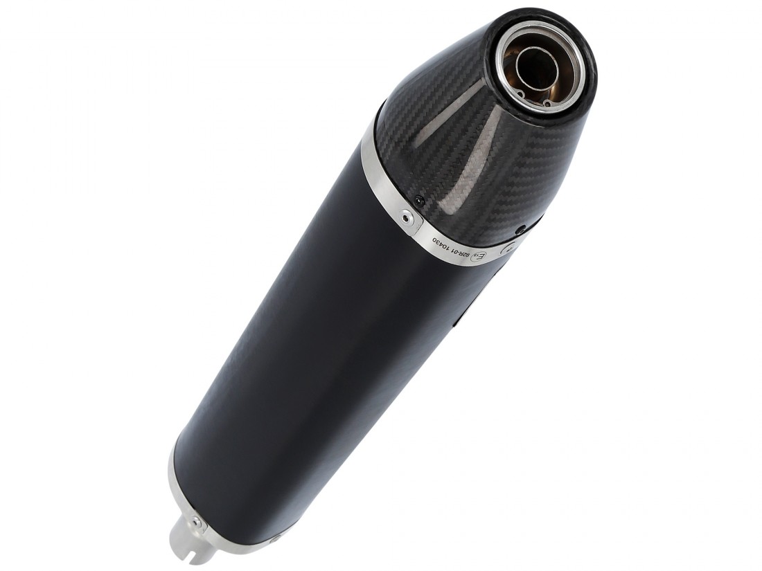 Silenciador ARROW Dark THUNDER para UM DSR125EX / Aprilia RX/SX 125 / Malaguti XSM/XTM 125