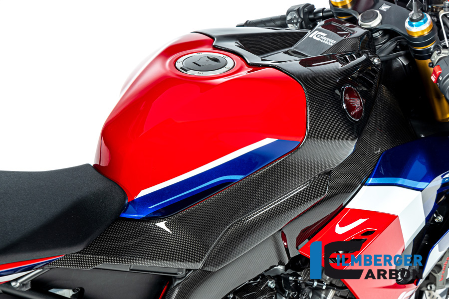 Cubierta de depósito de gasolina de Carbono Ilmberger, brillante, para Honda CBR1000RR-R Fireblade (SP), SC82, a partir de 2020-