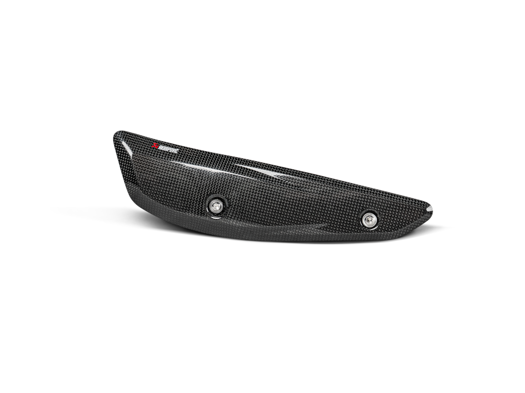 Escudo térmico (Carbono) Akrapovic sistema de escape para Kawasaki Z900 2025-