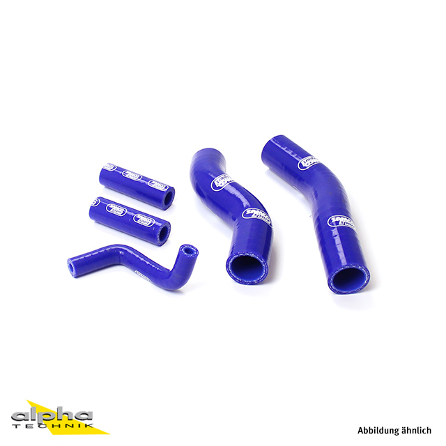 Kit de mangueras de silicona SAMCO SPORT azul para BMW F800GS Adventure 4G80, año de modelo 2009-2018