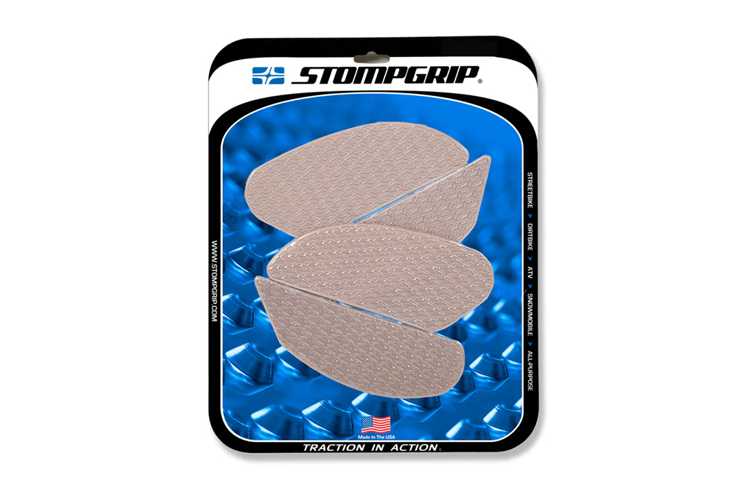 Stompgrip Traction Pads transparentes, para Kawasaki Ninja H2 SX (SE), 2018-2025
