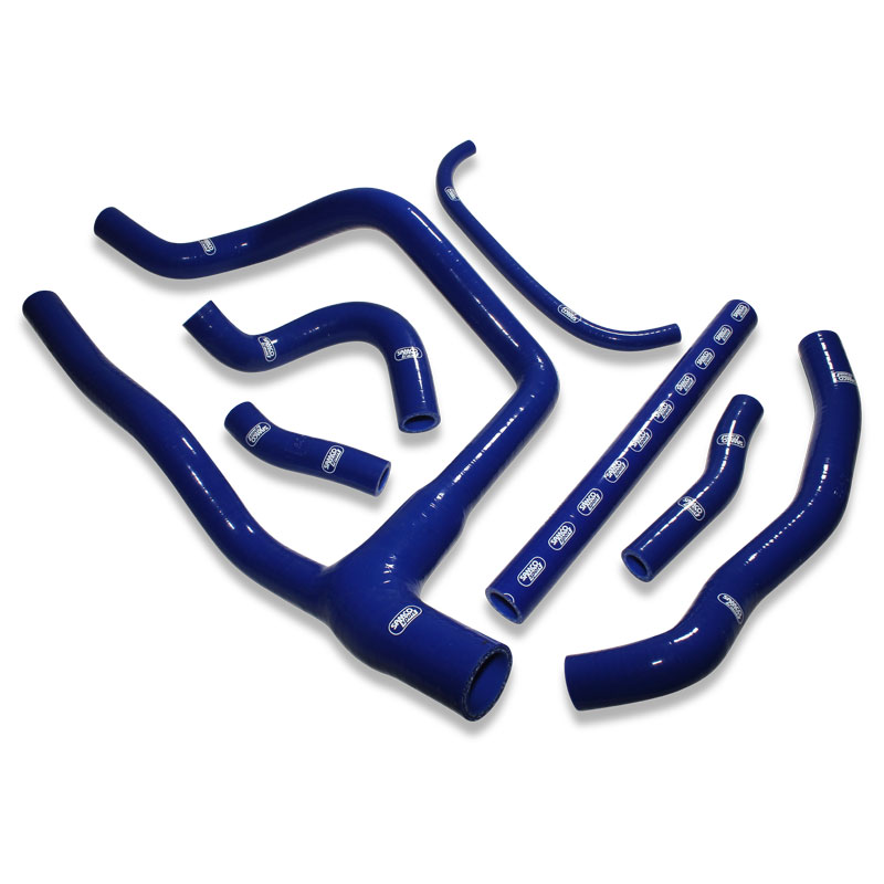 Kit de mangueras de silicona SAMCO SPORT azul para Honda XRV650 Africa Twin XRV750 Africa Twin años de modelo 1988-1992