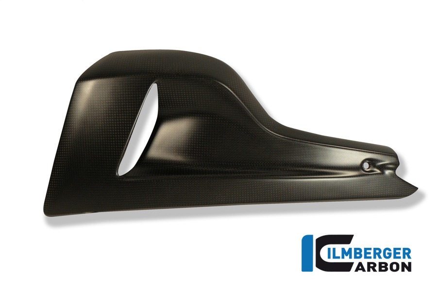 Alerón de Motor/Carenado Inferior Ilmberger de Carbono, Lado Izquierdo, Carbono radiador de aceite