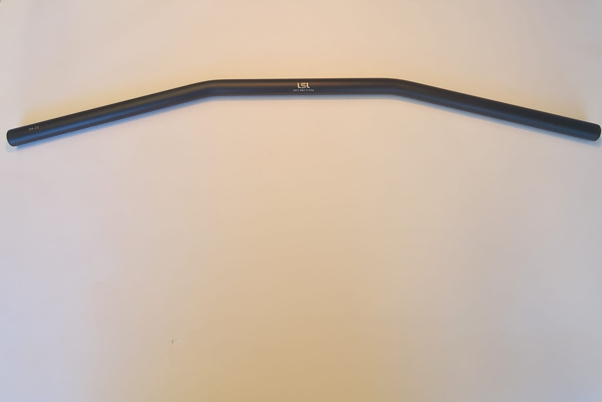 LSL Alu-Lenker Drag Bar AD 2.4 LL, 1 Zoll, matt schwarz