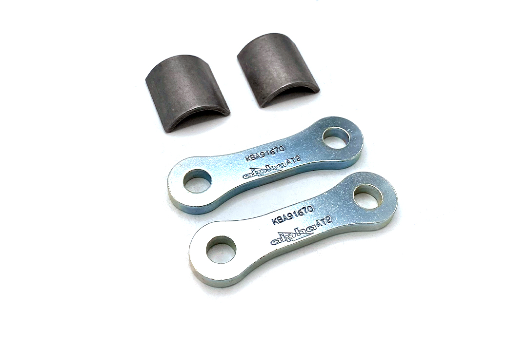 Kit de reducción de altura alpha Technik 30mm para Yamaha Tracer 900, MT09TRA; Tipo RN43; Año del modelo 2017-