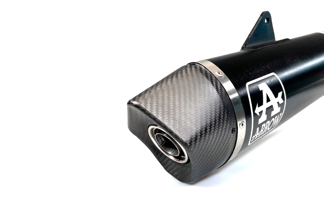 ARROW Escape MAXI RACE TECH para BMW F850GS 2018-, Aluminio, negro