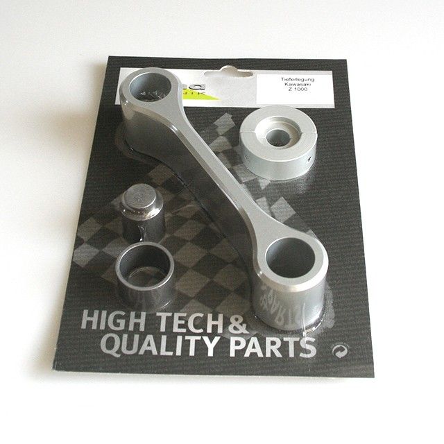 Kit de descenso alpha Technik 35mm Kawasaki Z1000; Tipo ZRT00H; Año del modelo 2017-