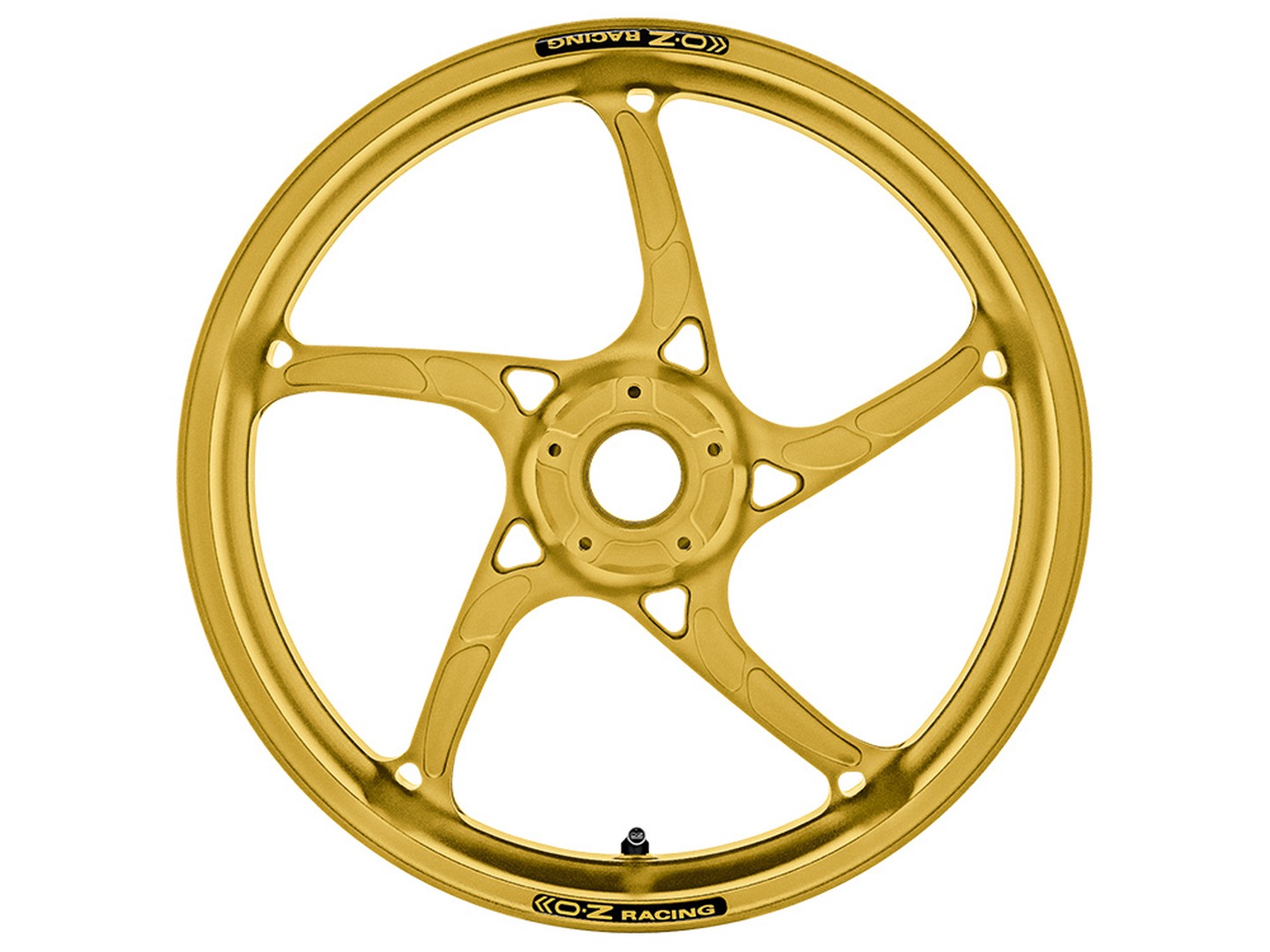 Llanta OZ Piega R de Aluminio trasero en oro mate para MV Agusta F3 675, F3 800, Brutale 675, Brutale 800, Rivale 800, 2011-2023