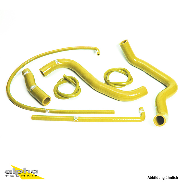 Kit de mangueras de silicona SAMCO SPORT amarillo para Suzuki GSXR1000 año 2007-2008