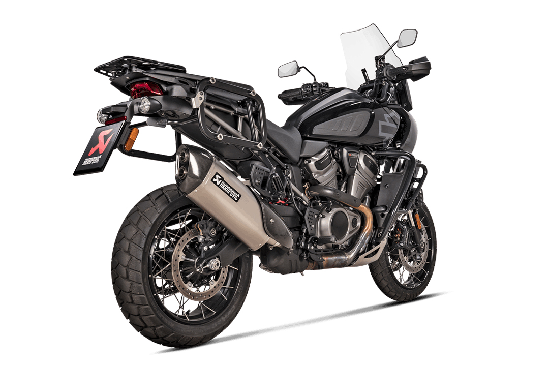 Tubo de conexión opcional Akrapovic (acero inoxidable) sistema de escape Harley-Davidson Pan America 1250 a partir del año modelo 2021-