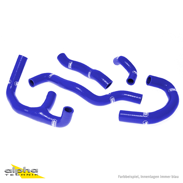 Kit de mangueras de silicona SAMCO SPORT azul para Aprilia RS250 Año del modelo 1994-2003