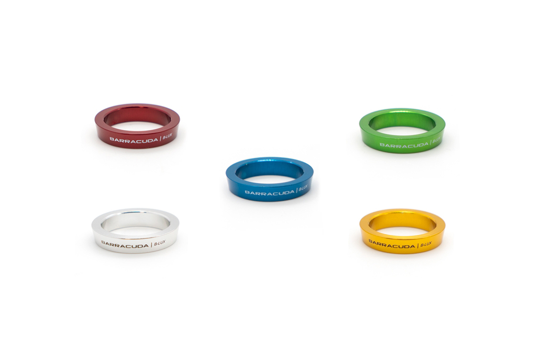 Barracuda reposapiésen KIT DE ESTRIBERAS plateado