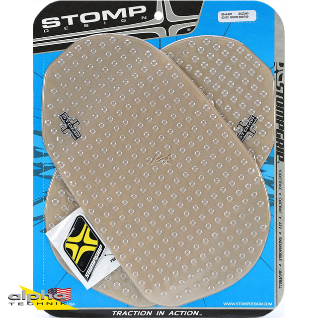 Stompgrip transparente, Volcano, para Suzuki GSX-R 600, 750, 1000, TL1000R