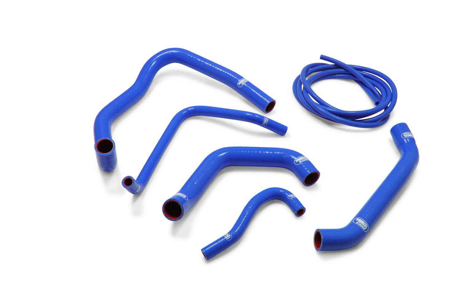 Kit de mangueras de silicona SAMCO SPORT, 6 piezas, azul, para Kawasaki GTR1400, años 2010-2016