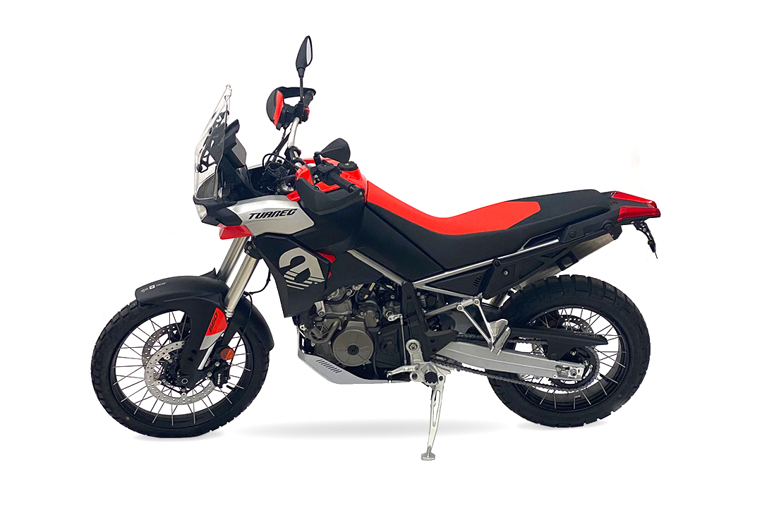 Soporte de matrícula alpha Technik para Aprilia Tuareg 660, Tipo XB / XC / XL / XM, a partir del modelo 2022-
