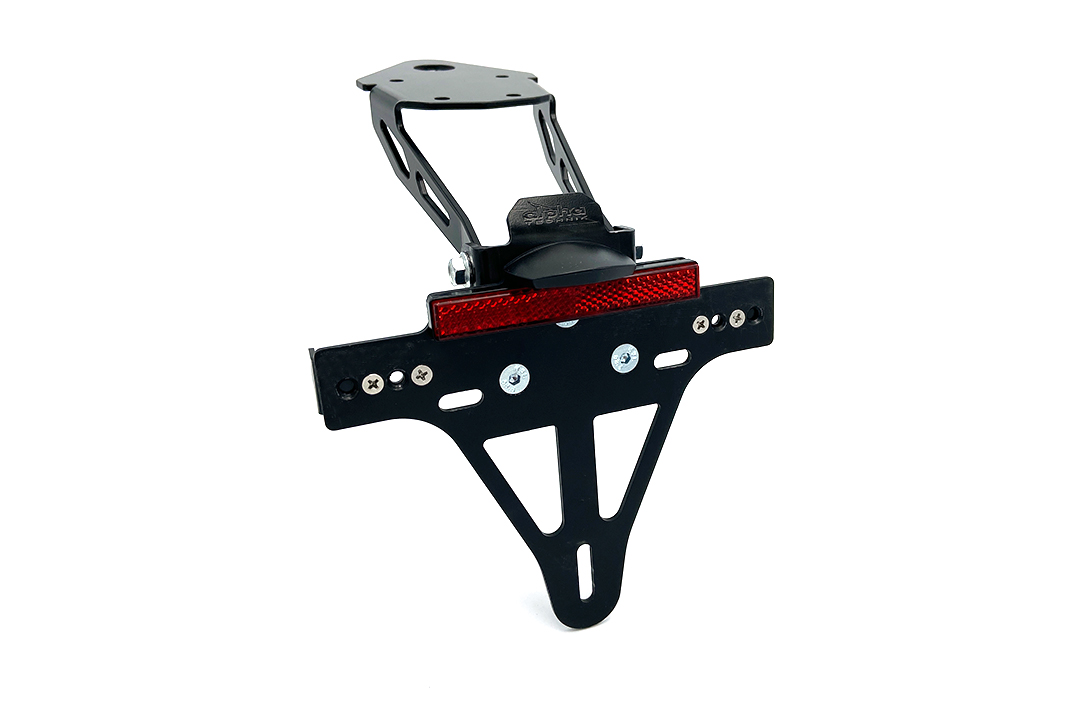 Soporte de matrícula alpha Technik para Kawasaki Ninja ZX-10R a partir del año de modelo 2022-