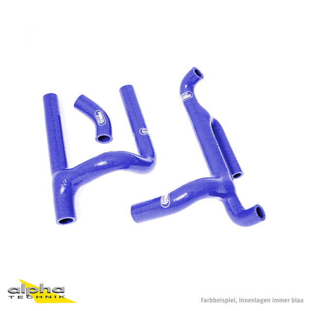 SAMCO SPORT Kit de mangueras de silicona azul para Husqvarna TE250 TE310 año modelo 2010-2013