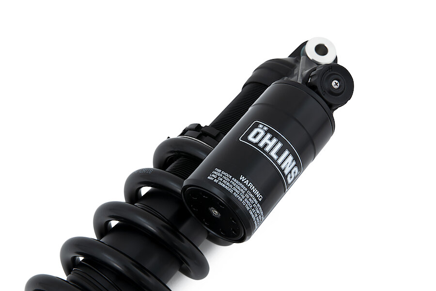 Öhlins amortiguador Road & Track Blackline IN 966 para Indian FTR 1200 y FTR 1200 S, año del modelo 2019-2023, FTR 1200 R Carbon 2021-2022