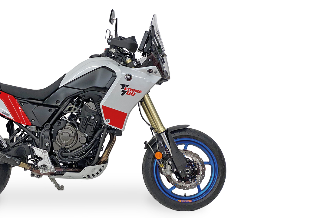 OZ Piega Kit de conversion llantas 17" forjadas en aluminio Yamaha Tenere 700, azul mate, a partir de 2019
