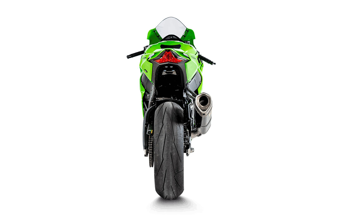 Akrapovic Evolution Line (Carbon) sistema de escape para Kawasaki Ninja ZX-10R y ZX-10RR a partir del año de modelo 2021-