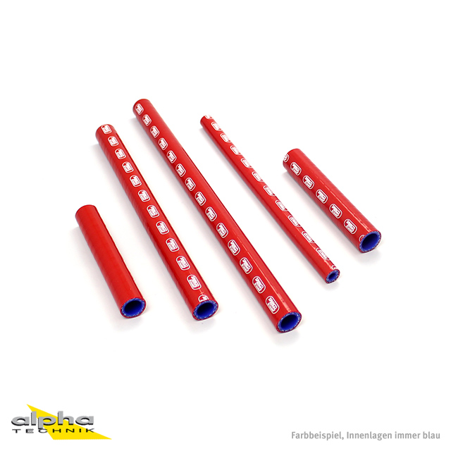 Kit de mangueras de silicona SAMCO SPORT rojo para Aprilia RXV450 RXV550 SXV450 SXV550 año de modelo 2006-2011