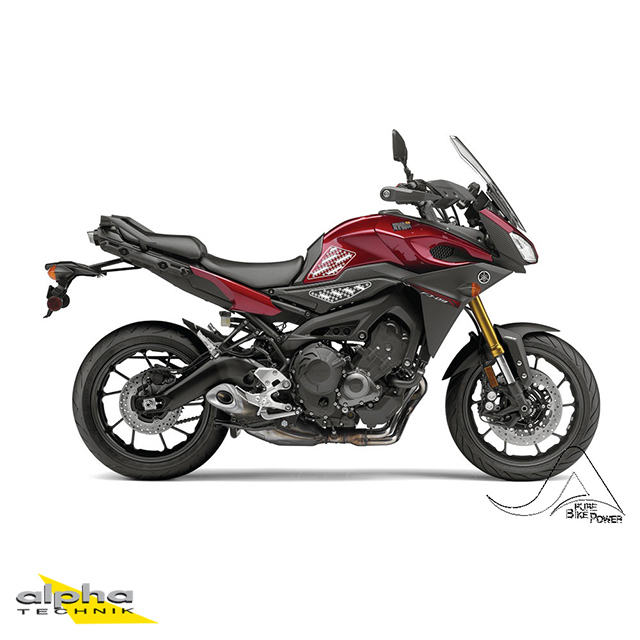 Stompgrip negro, Volcano, para Yamaha, MT09 Tracer, 2015-