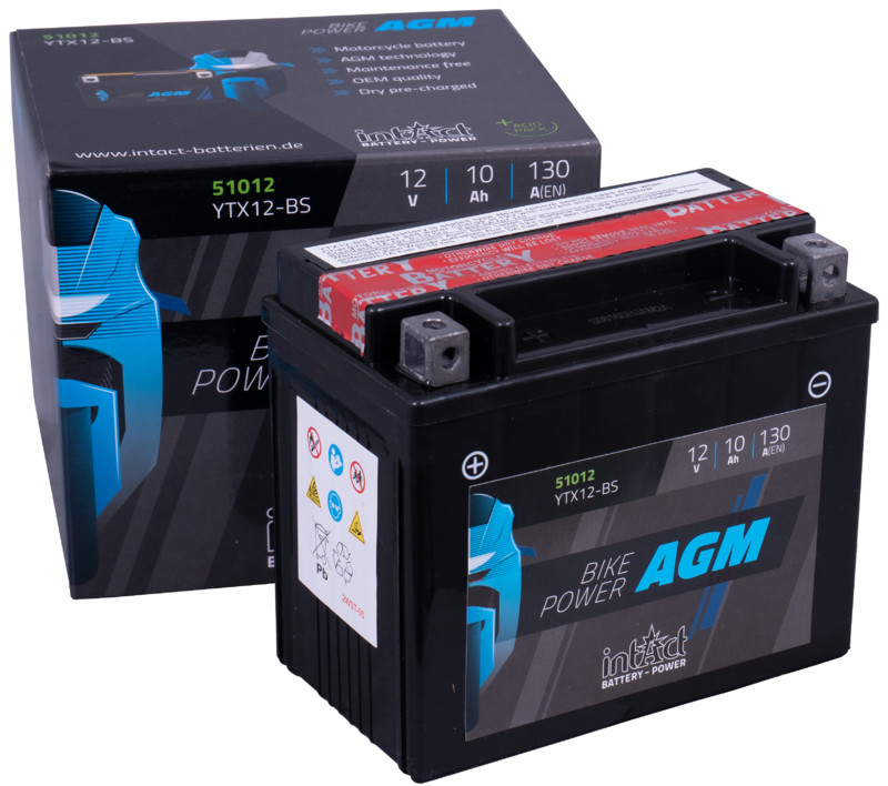 Batería Intact AGM YTX12-BS