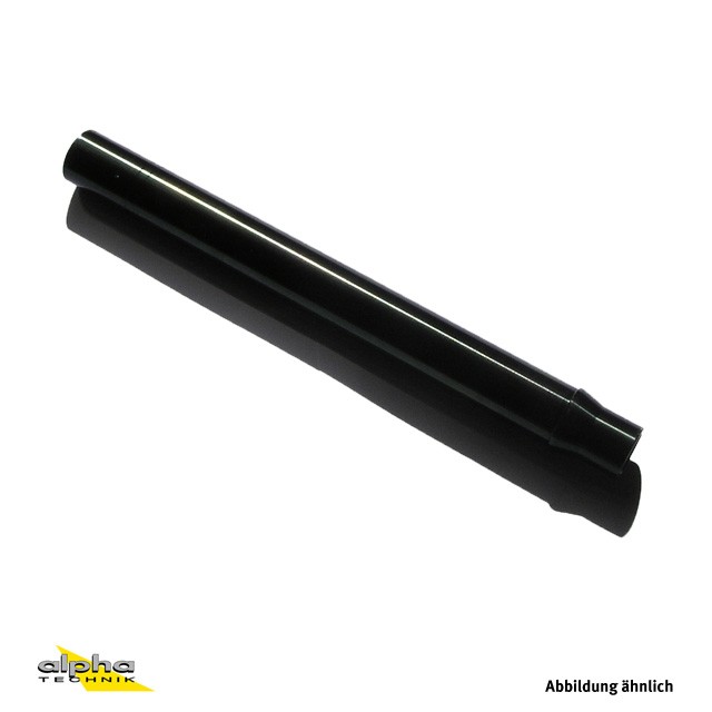 GILLES Tubo manillar individual anodizado negro